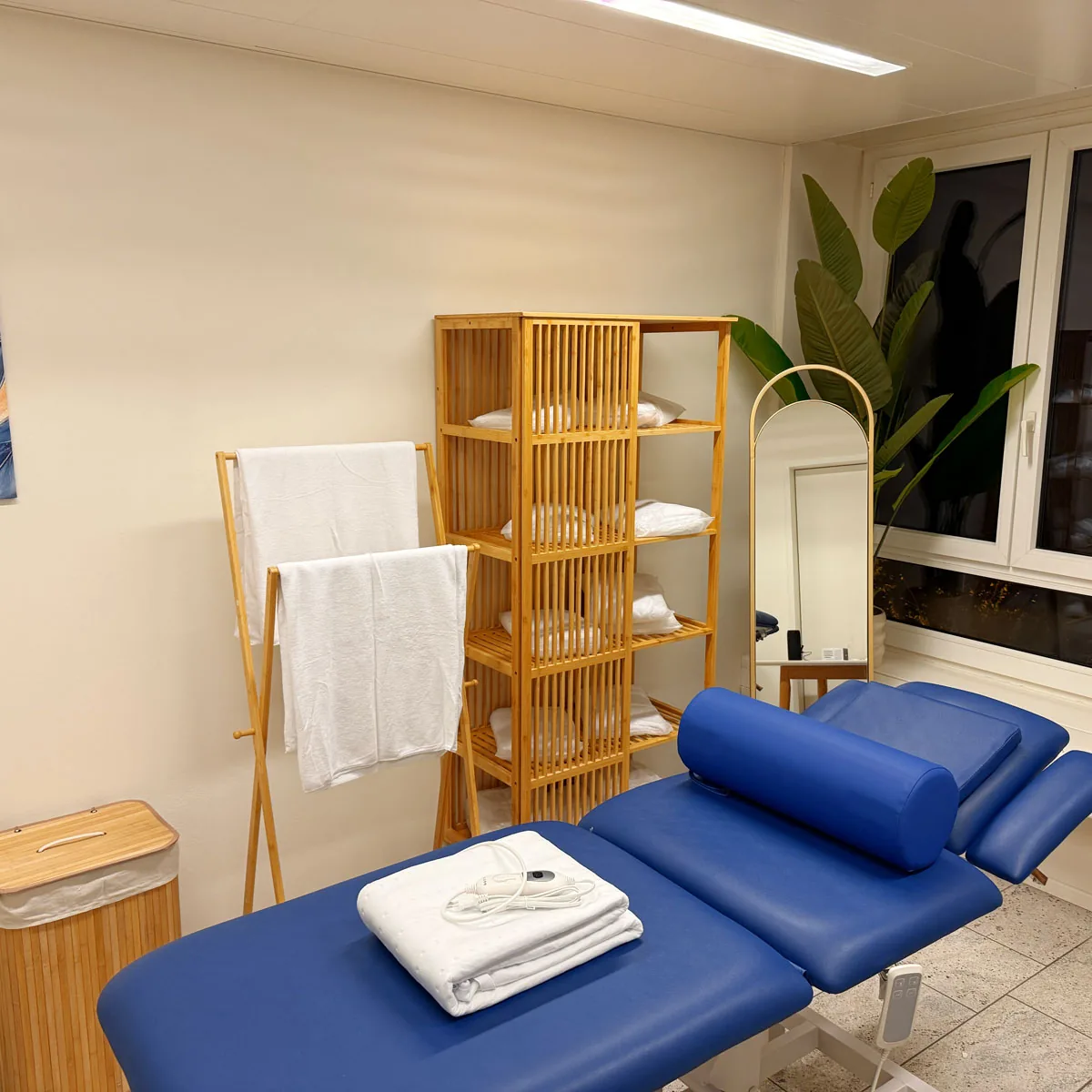 Behandlungsraum im Massage Zentrum Aarau