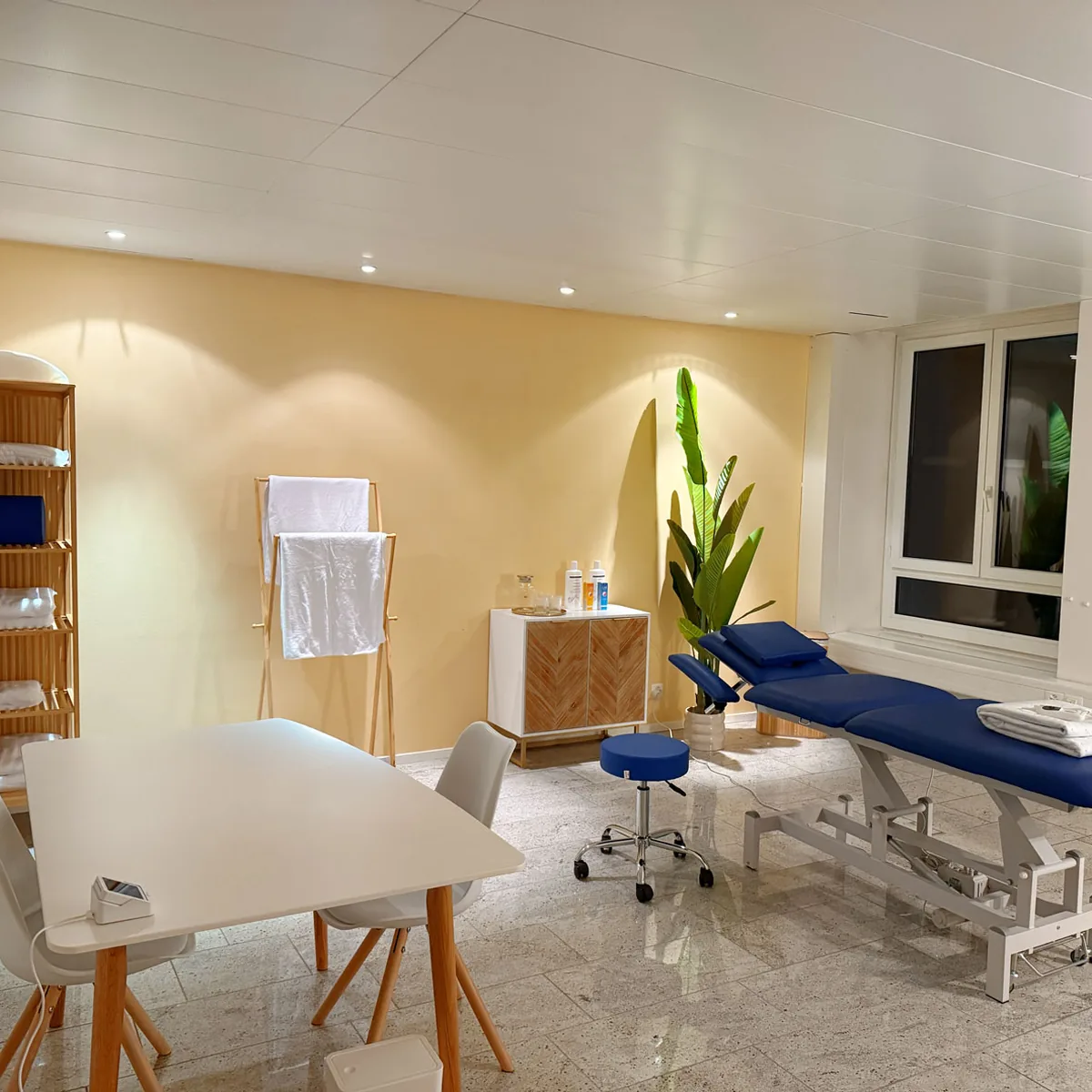 Praxisraum des Massage Zentrum Aarau